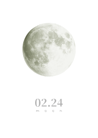 Moon - February 24th - White