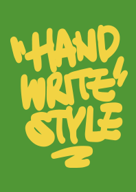 STRBROS - HANDWRITE 1.0 YELLOW 02