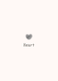 Watercolor Heart *Beige*