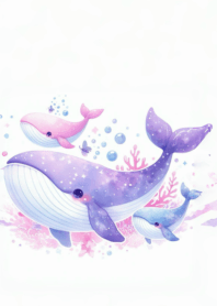 Whale cute round nov.8