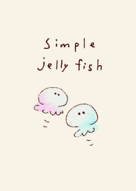 simple jellyfish beige