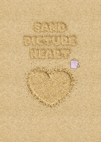 Sand Picture Heart 52