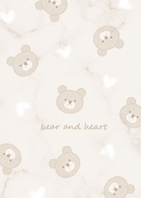 Bear, Heart and Marble brown03_2