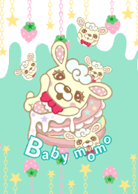 Strawberry Baby rabbit Momo-chann.