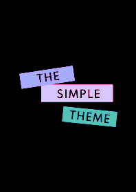THE SIMPLE THEME .33