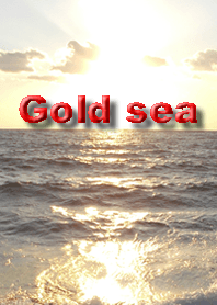 The golden sea attracts good luck !