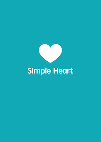 The Simple Heart Teal No.1-01