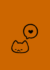 Chill out cat.(black1-02)