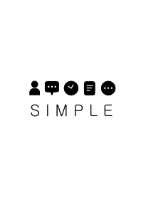 シンプル(ホワイト)Ver.10