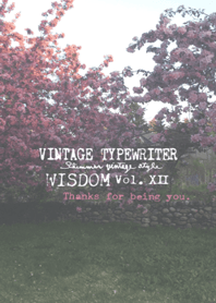 VINTAGE TYPEWRITER WISDOM Vol. XII