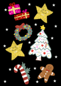Starry Black Xmas