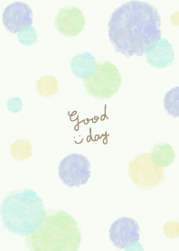 Watercolor round cool taste10 from Japan