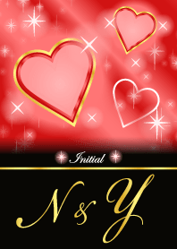 N&Y -Initial-Love forecast-Red Heart