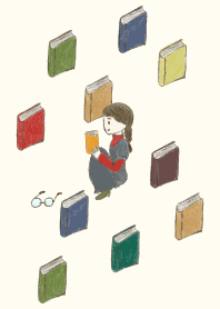本と少女