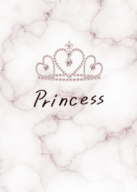 Marble and Heart Tiara pinkbrown03_2