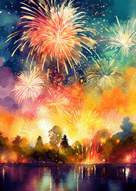 Beautiful Fireworks Theme#693