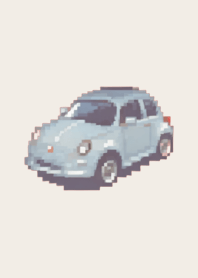 Car Pixel Art Theme  Brown 02