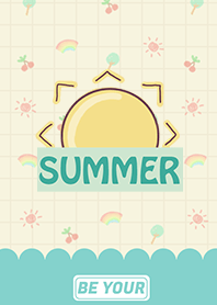 Be Your Cute Summer Light Turquoise