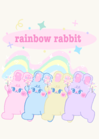 rainbow rabbit