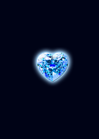 Love Luck Up Sapphire Petit Heart