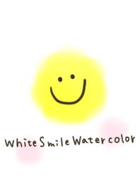 Watercolor, smiley.