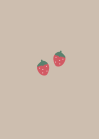 Oatmeal and strawberries.
