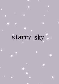 starry sky_blackpurple