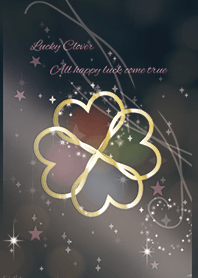 All good fortune goes up / black & pink