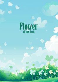 clover with blue sky