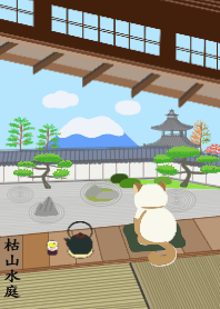 Japanese Style 7-Garden Cat-Karesansui