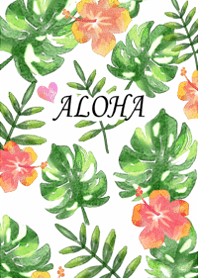 Watercolor refreshing summer plants3.