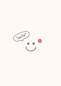 Smile hibiscus =Beige=