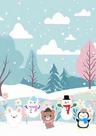 Kawaii scandinavian style(Winter-718)