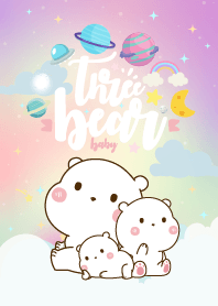 Bear Baby Galaxy Hologram