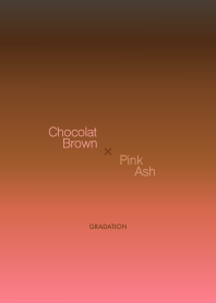 ChocolatBrown×PinkAsh<大人カラーリング>