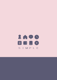 SIMPLE(beige blue)V.983b