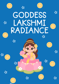 Goddess Lakshmi Radiance (navy blue)