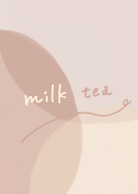 Milk tea color simple