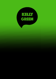 Kelly Green in Black Color