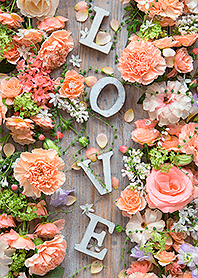 Natural girl ～木目と花のきせかえ～