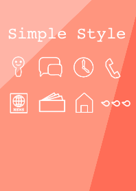 Simple Style (Red).