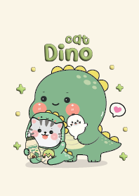 ไดโน & แมวน่ารัก