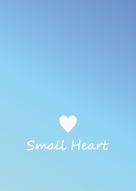 Small Heart *Blue Gradation 6*