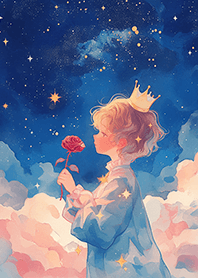 星空小王子の求婚玫瑰花❤️