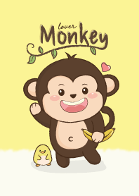 Monkey lover.