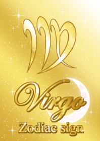Gold Virgo Mark and Lotus