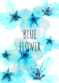 BLUE -FLOWER-