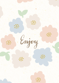 Dull color stylish flowers5 from Japan