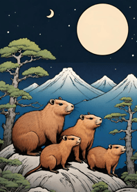 Ukiyo-e - Capybara 0637C8