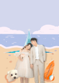 啾妹（海灘教堂）
